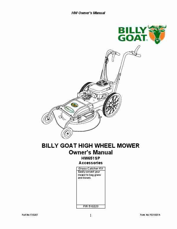 Billy Goat Lawn Mower HW651SP-page_pdf